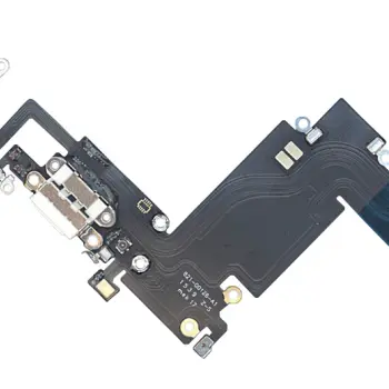Шлейф разъема питания с аудио-разъемом для Apple iPhone 6S Plus белый