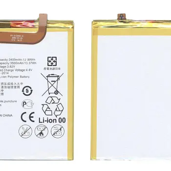 Аккумуляторная батарея для смартфона Huawei HB376787ECW Honor V8 3.8V Silver 3400mAh 12.92Wh