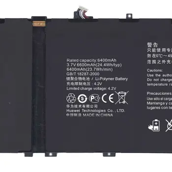 Аккумуляторная батарея для планшета Huawei HB3S1 MediaPad 10 FHD 3.7V White 6600mAh Orig