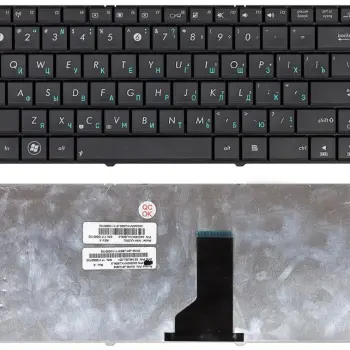 Клавіатура для ноутбука Asus (N43, N43J, N43JF, N43JM, N43JQ) Black, RU