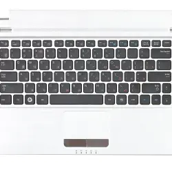 Клавиатура для ноутбука Samsung (Q330) Black, (White TopCase), RU
