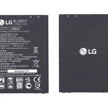 Аккумуляторная батарея для смартфона LG BL-45B1F F600 3.85V Black 3000mAh 11.55Wh