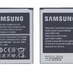 Акумуляторна батарея для смартфону Samsung EB-L1M7FLU Galaxy S III Mini/ GT-i8190T 3.8V Black 1500mAh 5.70Wh