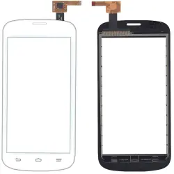 Тачскрін (Сенсорне скло) для смартфону ZTE Blade 2 V818 білий