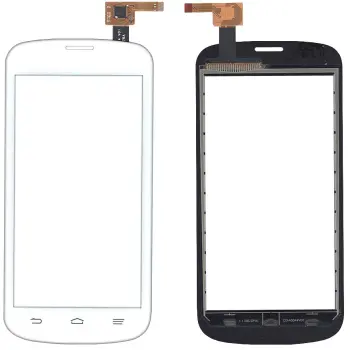 Тачскрін (Сенсорне скло) для смартфону ZTE Blade 2 V818 білий