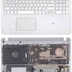 Клавіатура для ноутбука Sony (SVF15), White, (White Frame) RU