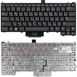 Клавиатура для ноутбука Dell Latitude (E4310) с указателем (Point Stick) Black, RU/EN