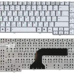 Клавіатура для ноутбука Asus (M50, M70, X70, X71, G50) Silver, RU
