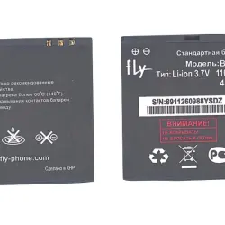 Акумуляторна батарея для смартфону Fly BL6048 IQ239 Era Nano 2 3.7V Black 1100mAh 4.07Wh