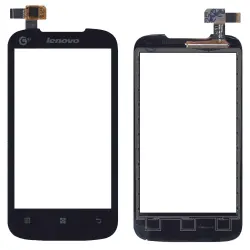 Тачскрін (Сенсорне скло) для смартфону Lenovo IdeaPhone A369i чорний