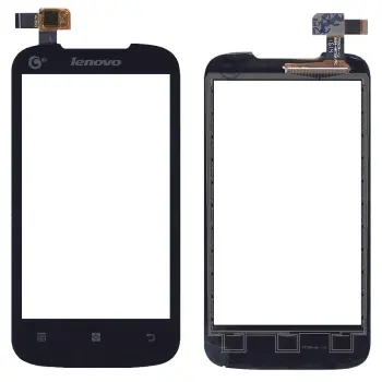 Тачскрін (Сенсорне скло) для смартфону Lenovo IdeaPhone A369i чорний