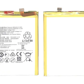 Акумуляторна батарея для смартфону Huawei HB396693ECW Ascend Mate 8 3.8V Silver 4000mAh 15.20Wh