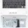 Клавиатура для ноутбука Asus (X301A) Black, (White TopCase), RU 1