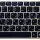 Клавіатура для ноутбука Sony Vaio (VPC-Y) Black, (Silver Frame) RU/EN 2