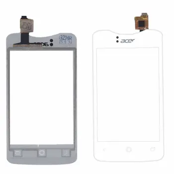 Тачскрин (Сенсорное стекло) для смартфона Acer Liquid Z3 Z130 белое