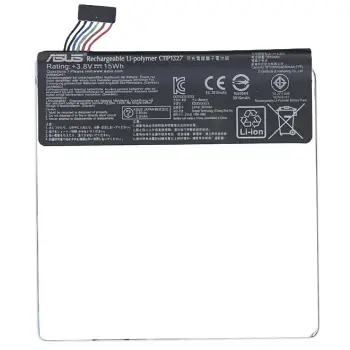 Акумуляторна батарея для планшета Asus C11P1327 Memo Pad 7 3.8V Black 3910mAh Orig
