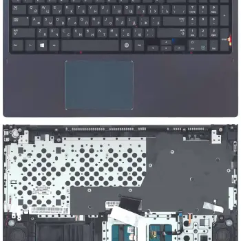 Клавиатура для ноутбука Samsung (NP670Z5E-X01) Black, (Black TopCase), RU