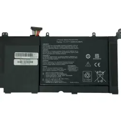 Акумуляторна батарея для ноутбука Asus C31-S551 S551 11.1V Black 5200mAh