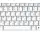Клавиатура для ноутбука Samsung (M50, M55) White, RU 2