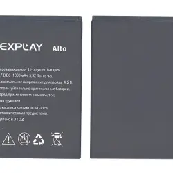 Акумуляторна батарея для смартфону Explay Alto 3.7V Black 1600mAh 5.92Wh