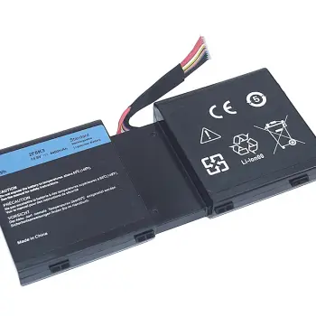 Аккумуляторная батарея для ноутбука Dell 2F8K3 Alienware 17 R1 14.8V Black 5200mAh OEM