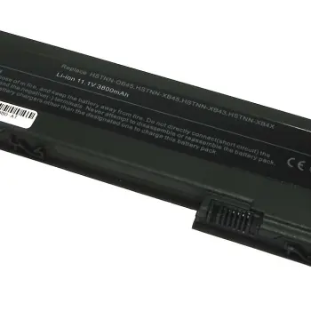 Аккумуляторная батарея для ноутбука HP Compaq HSTNN-OB45 Compaq 2710p 11.1V Black 3600mAh OEM