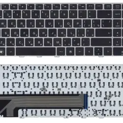 Клавіатура для ноутбука HP ProBook (4535S, 4530S, 4730S) Black, (Silver Frame) RU