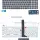 Клавіатура для ноутбука Asus X501A Black, (White TopCase), RU 1