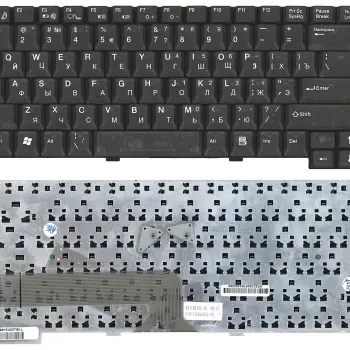 Клавиатура для ноутбука Fujitsu Amilo M1437, M1439, D7850 Black, RU
