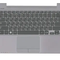 Клавиатура для ноутбука Samsung (NP530U3B) Black, (Gray TopCase), RU