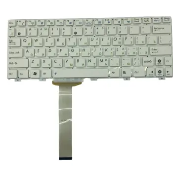 Клавіатура для ноутбука Asus EEE PC 1011, 1015, 1016, 1018, 1025, X101 White, (No Frame) RU