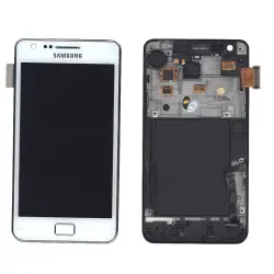 Матриця с тачскріном (модуль) для Samsung Galaxy S2 GT-I9100 білий