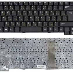 Клавиатура для ноутбука Fujitsu Amilo (D1840, D1845, A1630) Black, RU (вертикальный энтер)