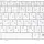 Клавіатура для ноутбука LG (X110, X120) White, RU 2