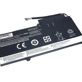 Акумуляторна батарея для ноутбука Lenovo 45N1754 Thinkpad E450 11.3V Black 4200mAh OEM