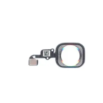 Кнопка HOME в сборе с механизмом и шлейфом для iPhone 6S/6S Plus серебро