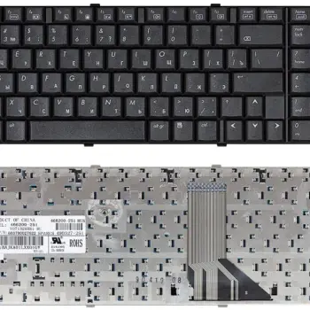Клавіатура для ноутбука HP Compaq 6830, 6830S Black, RU