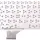 Клавиатура для ноутбука Fujitsu Amilo Mini (UI 3520) White, RU 3