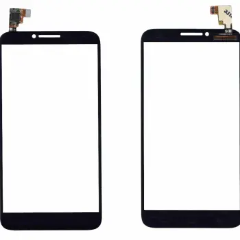 Тачскрін (Сенсорне скло) для смартфону Alcatel Idol 2 6037 чорний