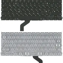 Клавіатура для ноутбука Apple MacBook Pro (A1425) с подсветкой (Light) Black, (No Frame), RU (вертикальный ентер)