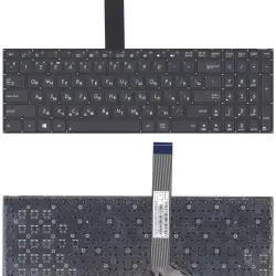 Клавіатура для ноутбука Asus (A56, A56C, A56CA, A56CB, A56CM, K56, K56C, K56CB, K56CM, K56CA, S56, S56C, S56A, S56CM ) Black, (No Frame), RU (горизонтальный ентер)
