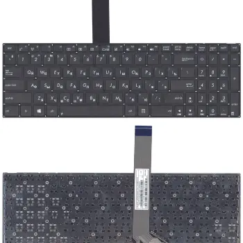 Клавіатура для ноутбука Asus (A56, A56C, A56CA, A56CB, A56CM, K56, K56C, K56CB, K56CM, K56CA, S56, S56C, S56A, S56CM ) Black, (No Frame), RU (горизонтальный ентер)