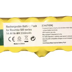 Акумулятор для пилососа iRobot Roomba 500 3300mAh 14.4V жовтий