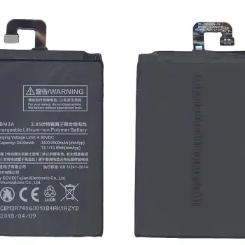 Аккумуляторная батарея для смартфона Xiaomi BM3A Mi Note 3 3.85V Black 3500mAh 13.50Wh
