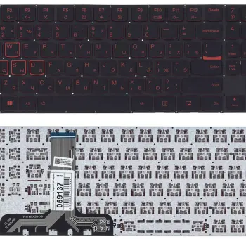 Клавиатура для ноутбука Lenovo Legion (Y520, Y520-15IKB) Black, (No Frame), RU