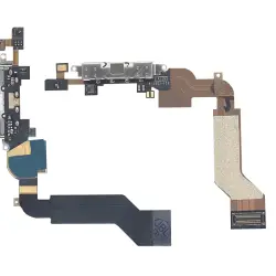Шлейф роз'єму живлення для смартфону Apple iPhone 4S білий