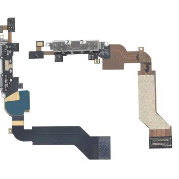 Шлейф разъема питания для смартфона Apple iPhone 4S белый