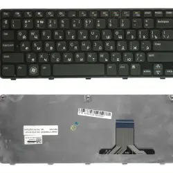 Клавиатура для ноутбука Dell Inspiron Mini (1090) Black, (Black Frame) RU