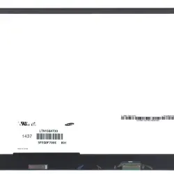 Матриця для ноутбука 15,6", Slim (тонкая), 30 pin eDP (знизу справа), 1366x768, Светодиодная (LED), крепления сверху\снизу, глянцевая, Samsung, LTN156AT33 401