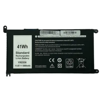 Акумуляторна батарея для ноутбука Dell YRDD6 Inspiron 14Z-5482 11.4V Black 3600mAh OEM